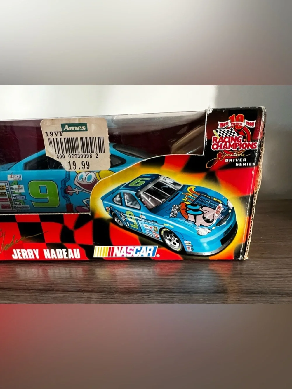 Nascar Jerry Nadeau #9 1988-1999 1:24 Die-Cast Race Car